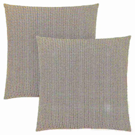 Monarch Specialties Pillows, Set Of 2, 18 X 18 Square, Insert Included, Accent, Sofa, Couch, Bedroom, Polyester, Green I 9233